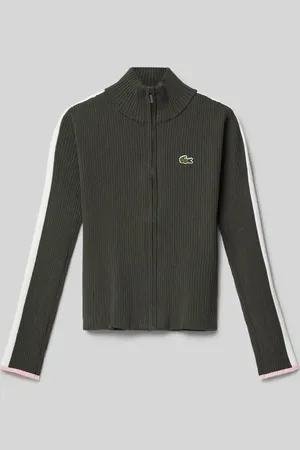 Lacoste Kardigan z naszywką z logo