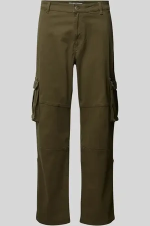 Review Spodnie cargo z paskami Essentials
