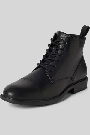 JACK & JONES Buty sznurowane z wytłoczonym logo model ‘BARBICAN’