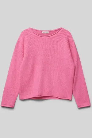 TOM TAILOR Sweter z wiskozy z okrągłym dekoltem