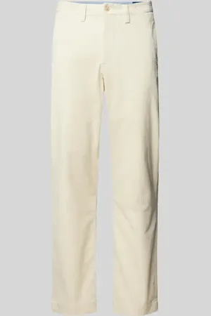 Ralph Lauren Spodnie sztruksowe o kroju stretch straight fit ze szlufkami na pasek model ‘BEDFORD’