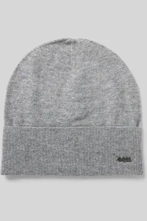 HUGO BOSS Czapka beanie z aplikacją z logo model ‘Lari’