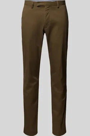 Ralph Lauren Chinosy o kroju slim stretch fit ze szlufkami na pasek