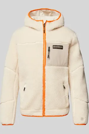 Napapijri Bluza rozpinana z naszywką z logo model ‘YUPIK’