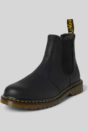Dr. Martens Buty ze skóry z elastycznymi wstawkami z detalem z logo