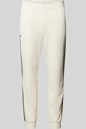 Lacoste Spodnie dresowe o kroju slim fit z elastycznym pasem