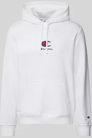 Champion Bluza z kapturem z wyhaftowanym logo