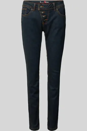 Buena Vista Jeansy o kroju skinny fit z 5 kieszeniami model ‘Malibu’