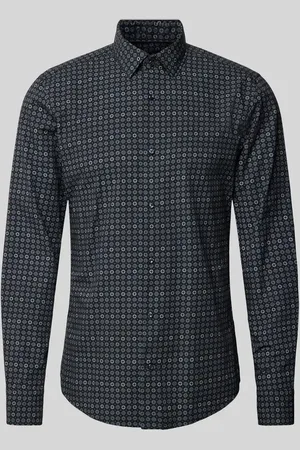 JOOP! Koszula biznesowa o kroju slim fit z kołnierzykiem typu cutaway model ‘Pit’