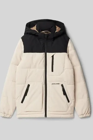JACK & JONES Kurtka pikowana z kieszeniami zapinanymi na zamek błyskawiczny model ‘OTTO’