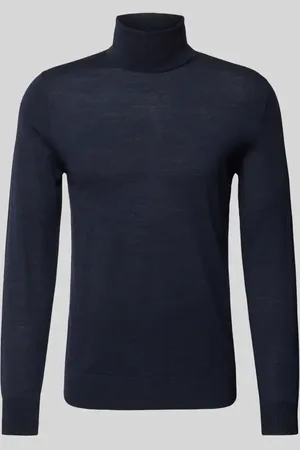 Tiger of Sweden Sweter z dzianiny z wełny z golfem model ‘Neville’
