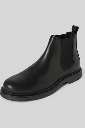 JACK & JONES Buty chelsea ze skóry naturalnej