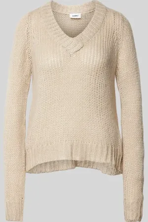 Moves Sweter z dzianiny z fakturowanym wzorem model ‘Nicolinna’