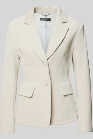 Marc Cain Żakiet z kołnierzem z połami model ‘COLLECTIONS’