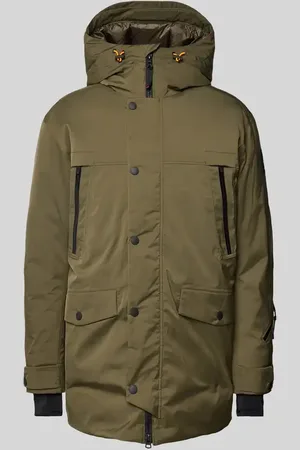 Fire + Ice Parka z kieszeniami z patką model ‘JESPER’