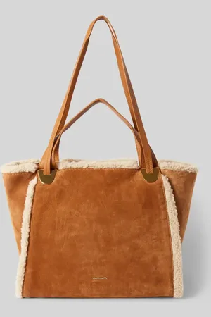 Coccinelle Torba shopper z aplikacją z logo model ‘OLIVER’