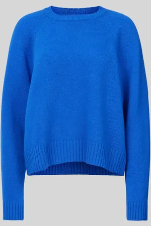 Max Mara Sweter z dzianiny z prążkowanymi wykończeniami model ‘GABBIA’
