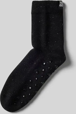 HUGO BOSS Skarpety z detalem z logo model ‘HOME SHINE’
