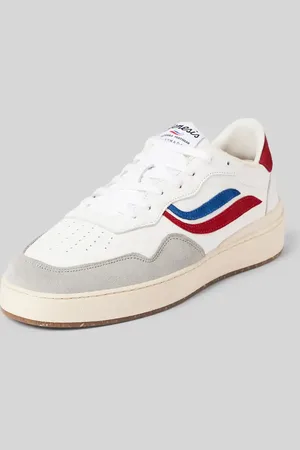 Genesis Sneakersy skórzane z naszywką z logo model ‘G-Soley Porto’