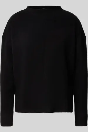 Opus Sweter z dzianiny z prążkowanymi wykończeniami model ‘Piranula’