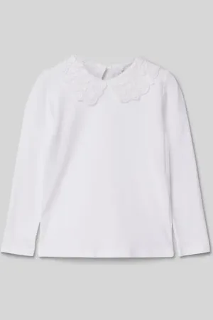 NAME IT Bluzka z długim rękawem i okrągłym dekoltem model ‘ROSELINA’