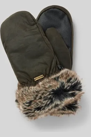 Barbour Rękawiczki z detalem z logo model ‘TRIM’
