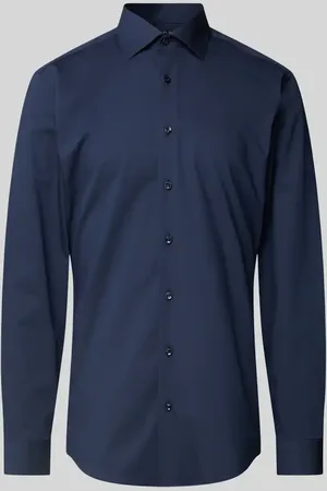 ETERNA Koszula biznesowa o kroju slim fit z kołnierzykiem typu kent