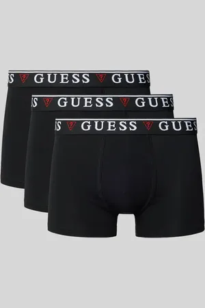 Guess Obcisłe bokserki z elastycznym pasem w zestawie 3 szt. model ‘BRIAN HERO’