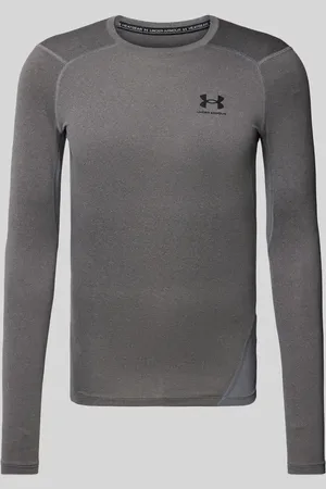 Under Armour Bluzka z długim rękawem i nadrukiem z logo