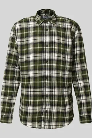 JACK & JONES Koszula casualowa o kroju regular fit z kołnierzykiem typu kent model ‘JOSHUA’