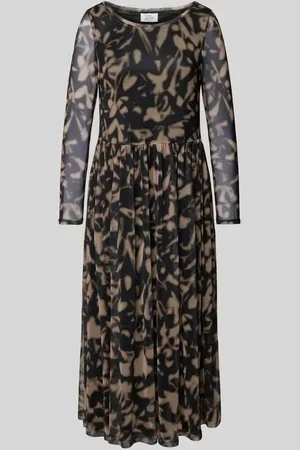 ROBE LÉGÈRE Sukienka midi z plisami