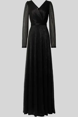 TROYDEN COLLECTION Sukienka wieczorowa w stylu kopertowym