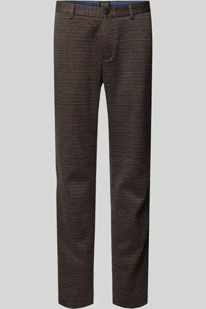 Scotch&Soda Spodnie materiałowe o kroju slim fit z wpuszczanymi kieszeniami w stylu francuskim