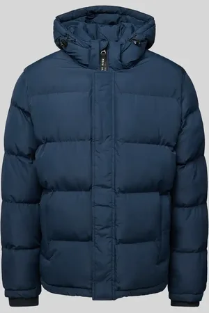 Pepe Jeans Kurtka pikowana z kapturem model ‘Tobias’