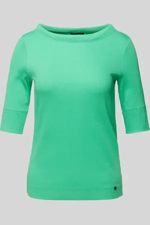 Marc Cain T-shirt z dekoltem w łódkę