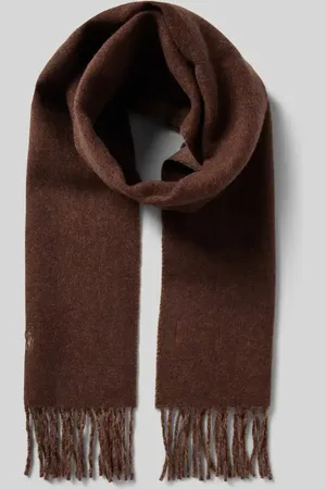 Ralph Lauren Szal wełniany z wyhaftowanym logo