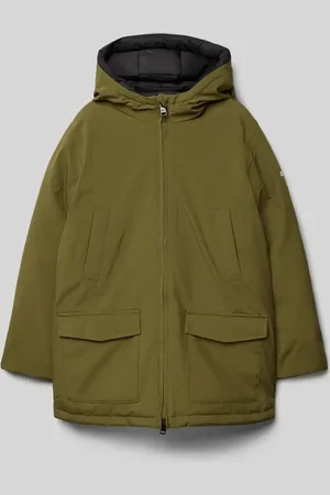 Champion Parka z kieszeniami z patką