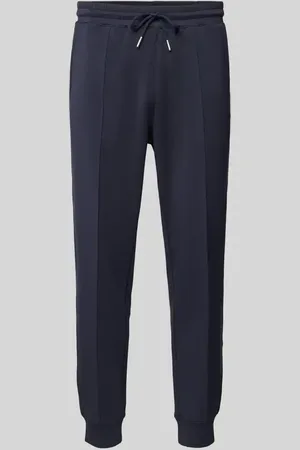 Matinique Spodnie dresowe o kroju slim fit z przeszytym kantem model ‘jack’