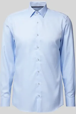 ETERNA Koszula biznesowa o kroju slim fit z jednolitą fakturą