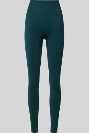 Stronger Legginsy sportowe z nadrukiem z logo