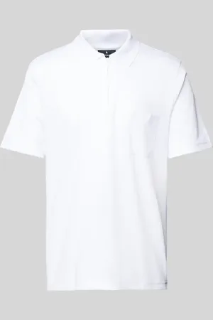 Ragman Koszulka polo o kroju regular fit z kieszenią na piersi