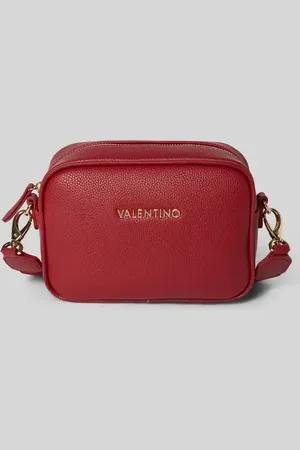 VALENTINO Torba na długim pasku z detalem z logo model ‘NEVER’