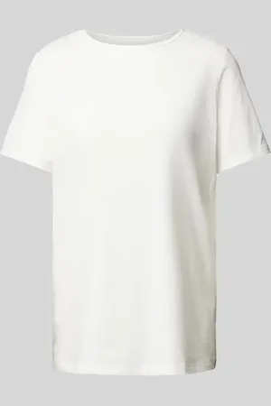 Sloggi T-shirt z prążkowanym okrągłym dekoltem