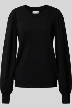 MSCH Sweter z dzianiny z bufiastymi rękawami model ‘Tamana Rachelle’