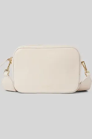 Coccinelle Torba skórzana na ramię z napisem z logo model ‘TEBE’