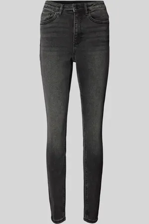 VERO MODA Jeansy o kroju skinny fit z wysokim stanem i odcieniem Stonewashed model ‘SOPHIA’