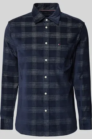 Tommy Hilfiger Koszula casualowa o kroju regular fit z kołnierzykiem typu kent model ‘CORDUROY’