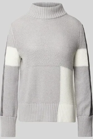 monari Sweter z dzianiny ze stójką