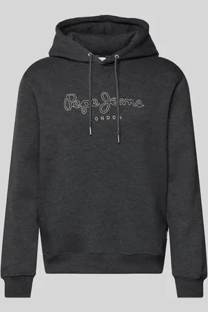 Pepe Jeans Bluza z kapturem i wyhaftowanym logo model ‘New Nouvel’