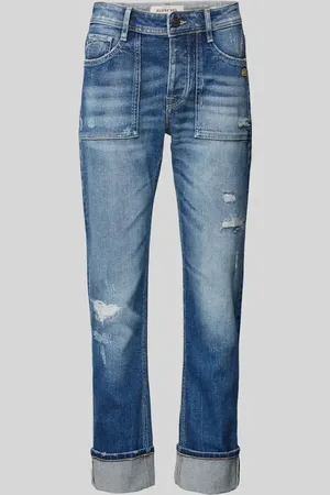 Gang Jeansy o luźnym kroju z 5 kieszeniami model ‘NICA’